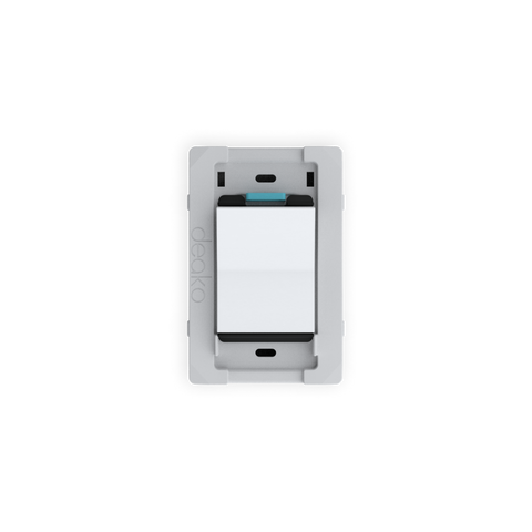 Quick Wire Backplate with Single Pole Simple Rocker Switch