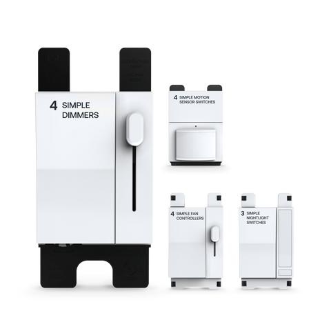 Toll Deako Simple Starter Package (DB-MP15-WHBB-U02)