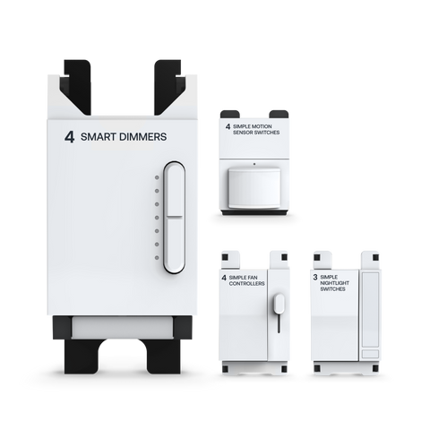 Toll Deako Smart Starter Package (DB-MP15-WHBB-U01)